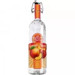 Vodka 360 Georgia Peach Pêssego 750ML