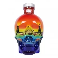 Vodka Crystal Head Colorida Bone Bottle 750ML Edição Limitada
