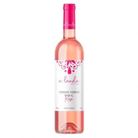 Vinho A Lenda Portuguesa Verde Rosé 750ML