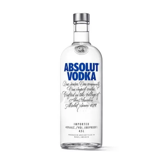 Vodka Absolut Tradicional 4,5L